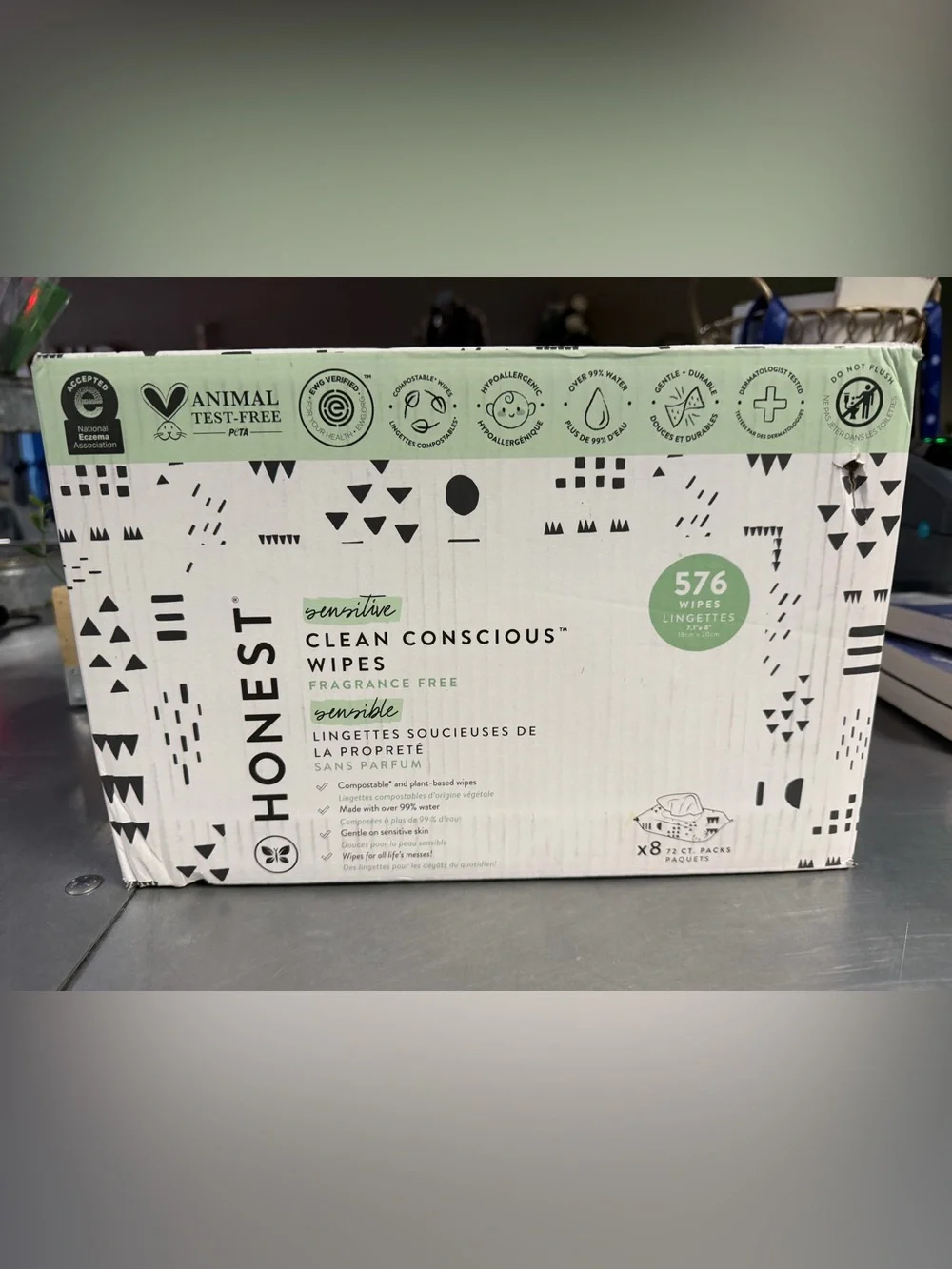 The Honest Company Multi-Use Wipes (8 Pack) NEW